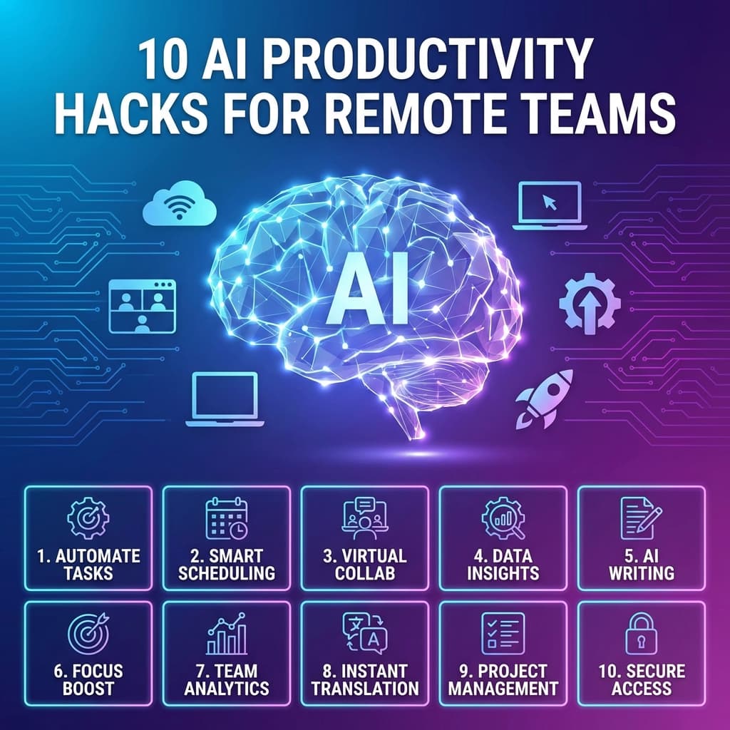 10 AI Productivity Hacks for Remote Teams