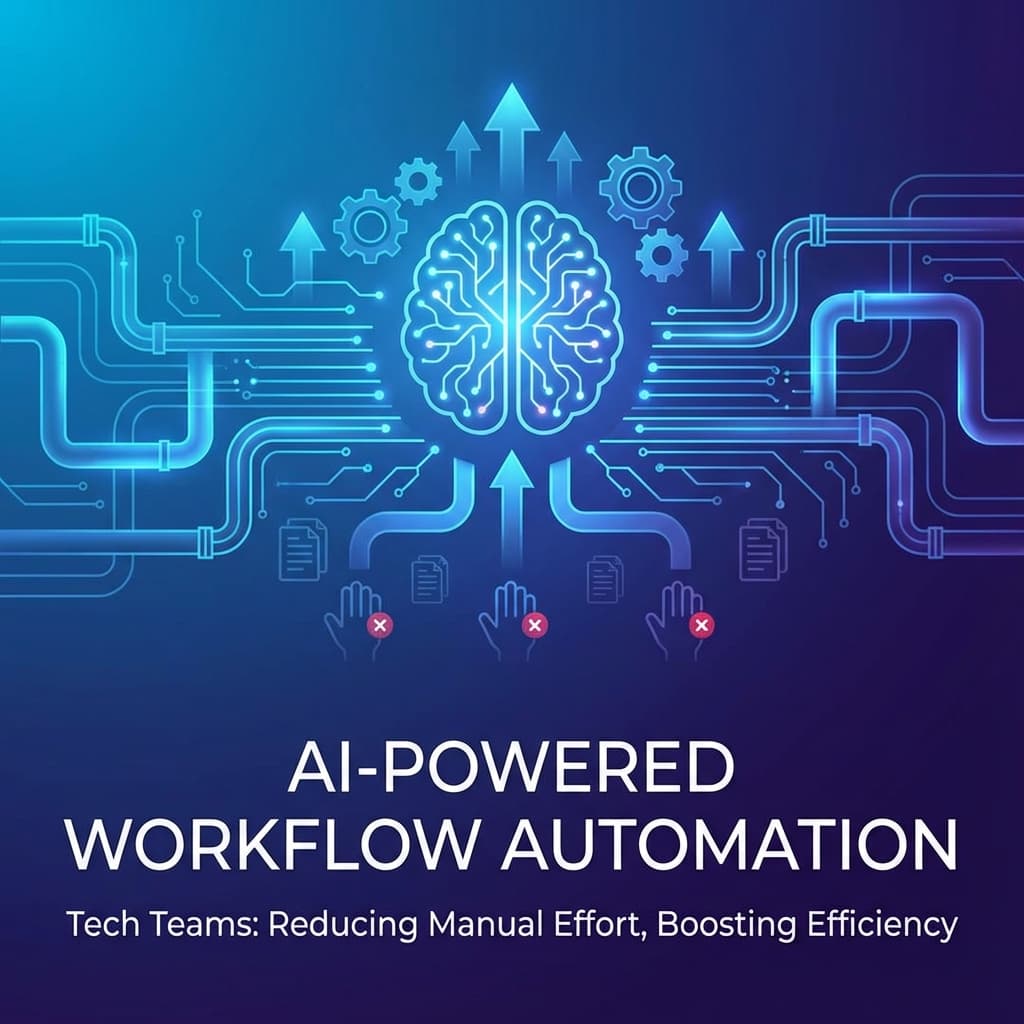 Workflow Automation: How AI Reduces Manual Work in Tech Teams